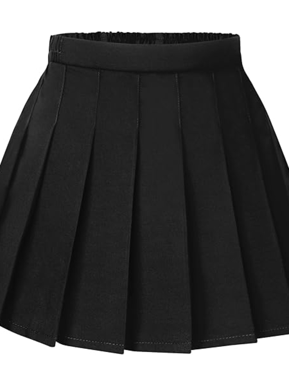 Black Pleated Mini Skirt - Classic Women's Skirt
